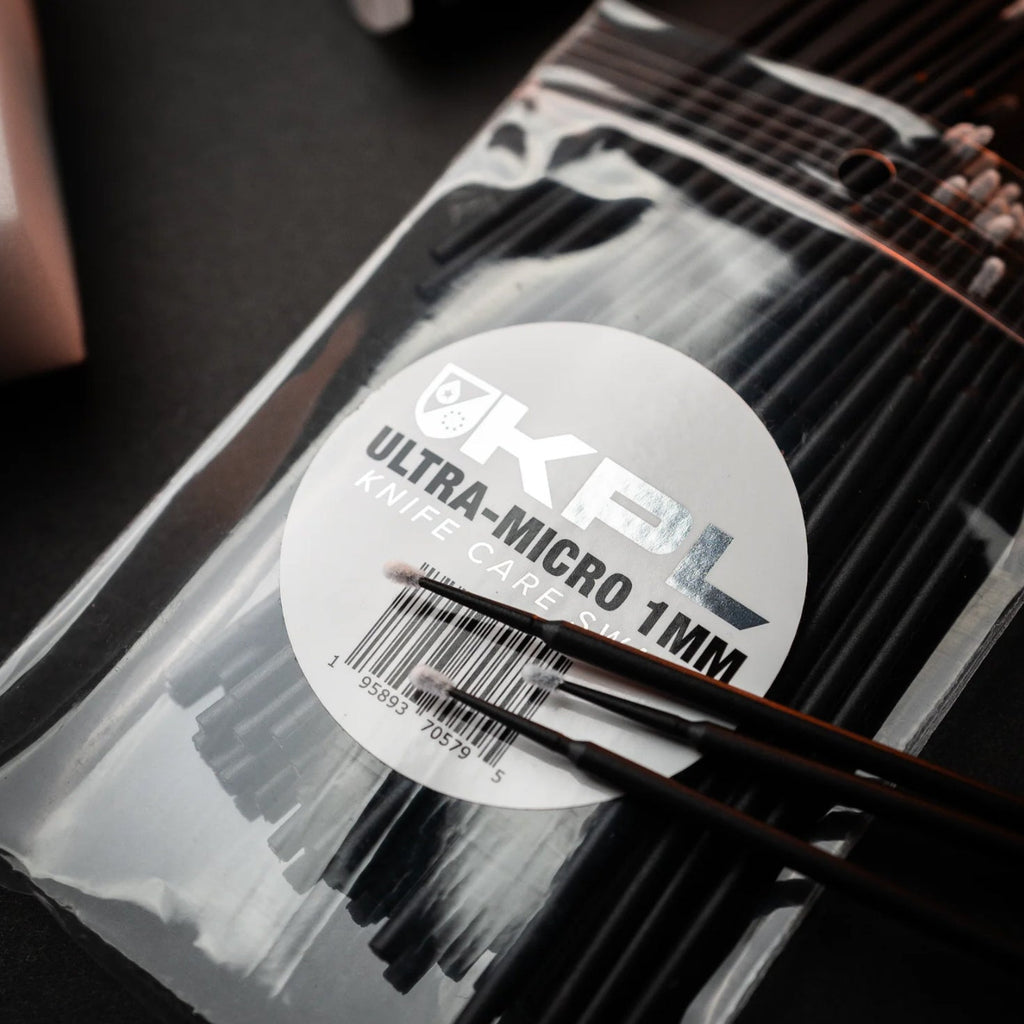 Lot de 50 écouvillons de nettoyage pour couteaux ultra 1 mm