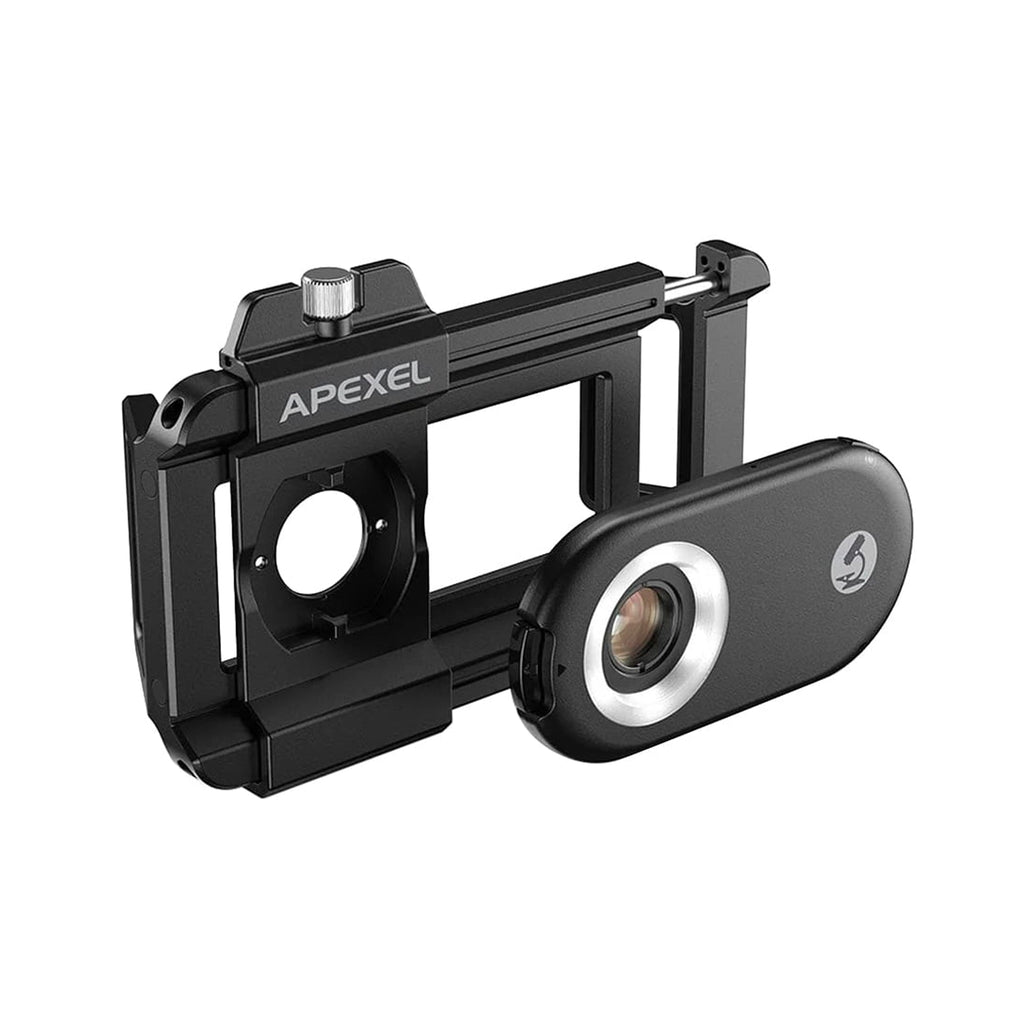 Microscope portable Apexel avancé pour téléphone x200 avec LED