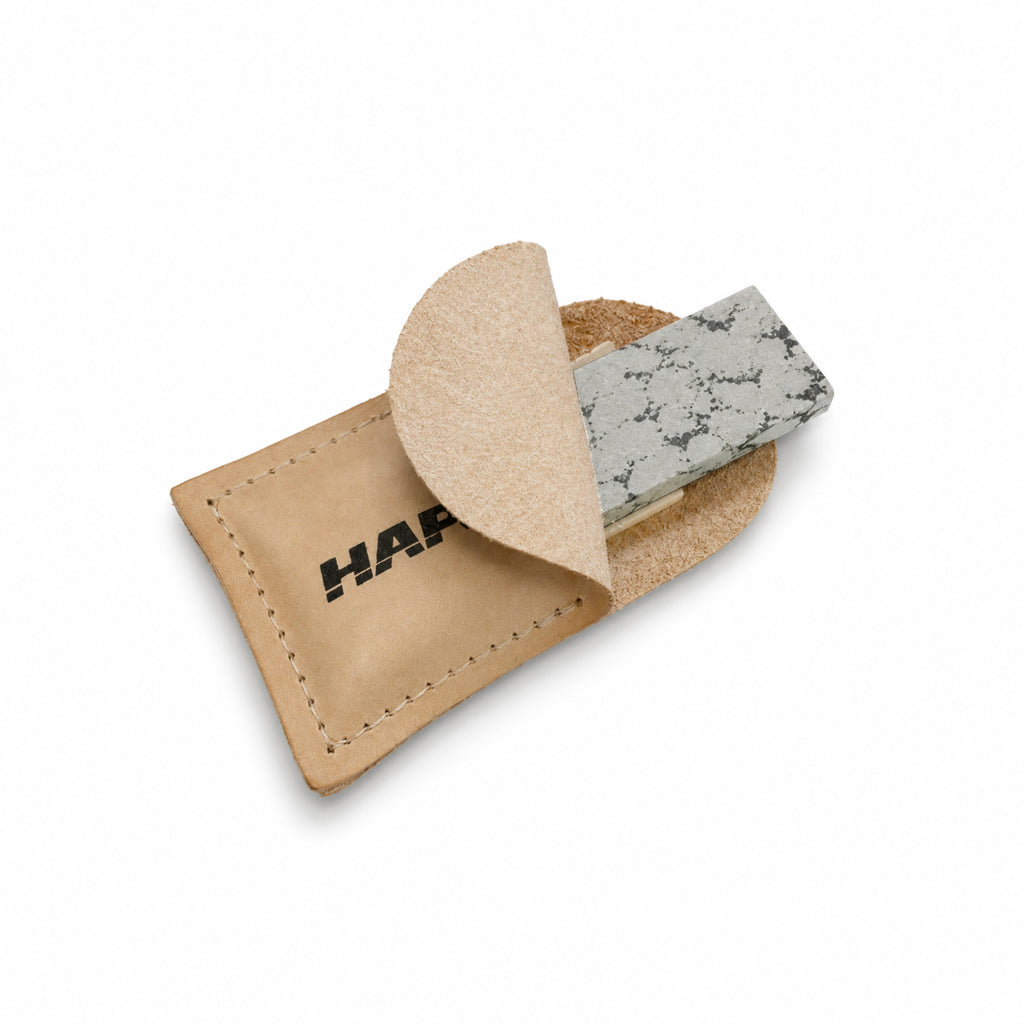 Pocket Stones Dan's Soft Arkansas Dan's Leather Pouch