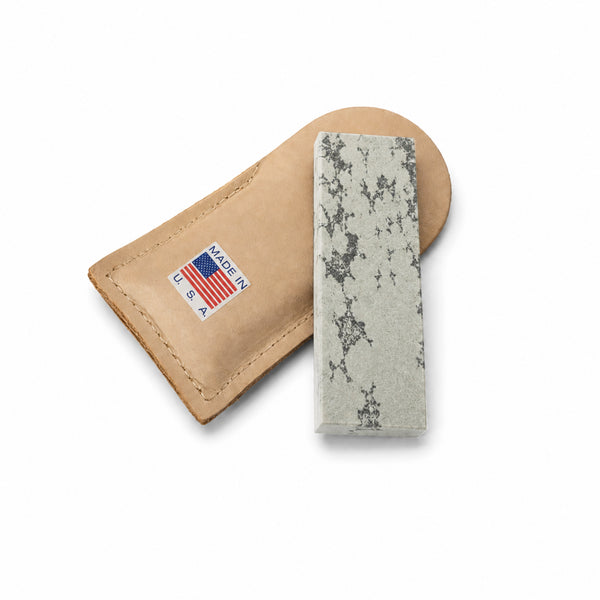 Pocket Stones Dan's Soft Arkansas Dan's Leather Pouch